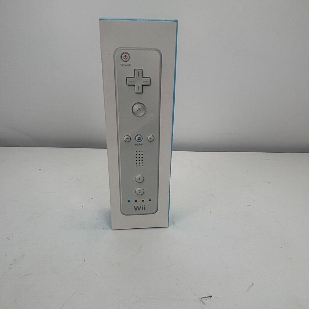 OEM Nintendo Wii Remote White Wireless Wii Controller Box ONLY